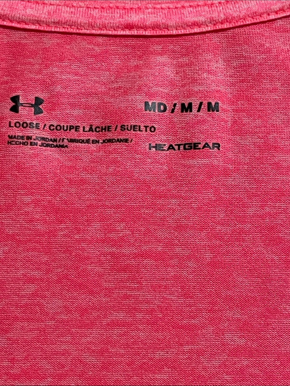 Under Armour Women’s Hot Pink V-Neck Logo Tee
Size - M - Picture 3 of 8